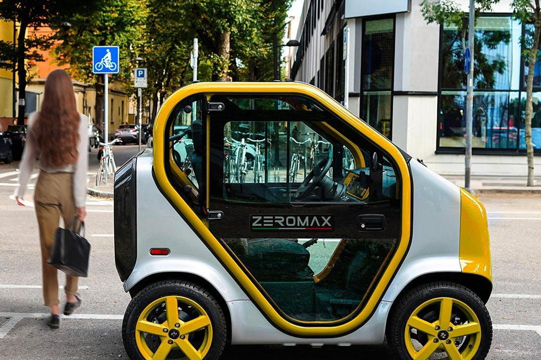 San Francisco: GPS Guided GoCar ZeroMax Electric Car Rental - Photo 1 of 7
